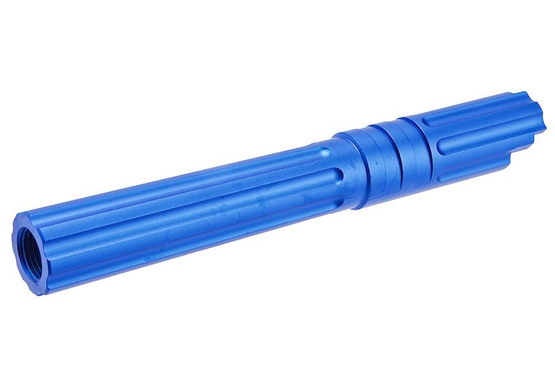 5KU Tokyo Marui Hi Capa 5.1 GBB Outer Barrel (Type 1, M11CW, Aluminum, Blue) - Bang Bang Airsoft