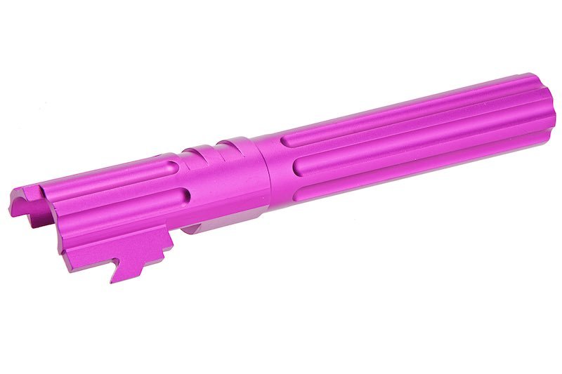 5KU Tokyo Marui Hi Capa 5.1 GBB Outer Barrel (Type 1, M11CW, Aluminum, Purple) - Bang Bang Airsoft