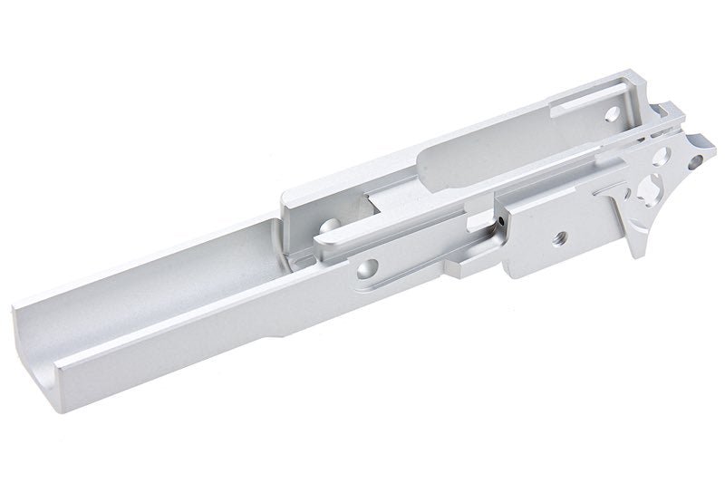 5KU Tokyo Marui Hi Capa GBB Aluminum Frame (3.9 inch Type 2, Infinity) - Silver - Bang Bang Airsoft
