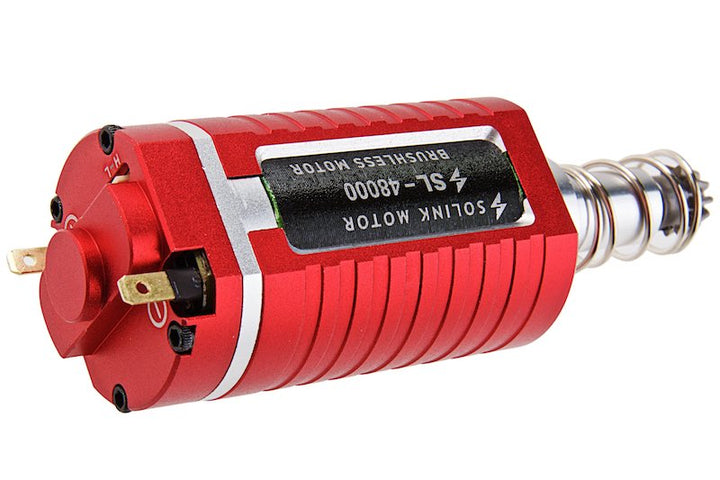 Solink Motor SX-1 High Speed Super Torque Brushless AEG Motor (48000rpm, Red, Long Axle, 11.1V)