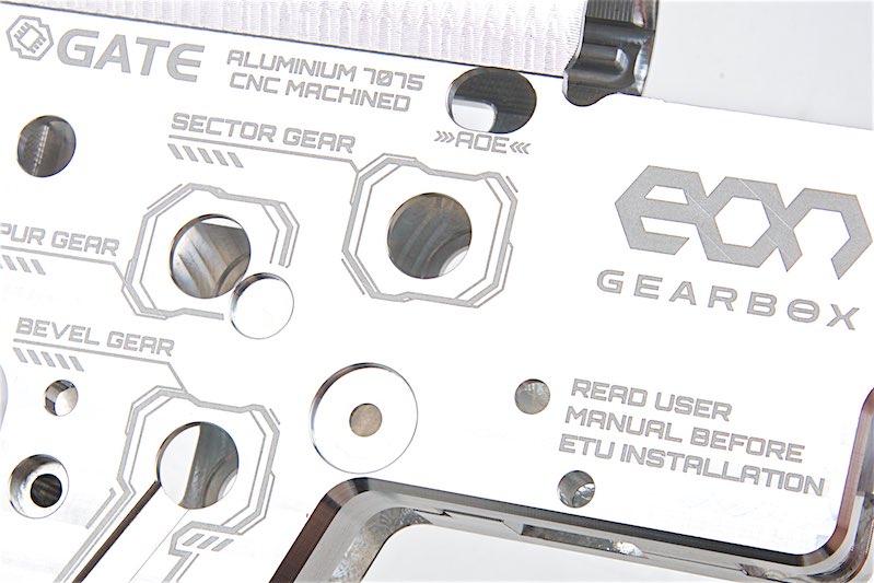 GATE EON Gearbox V2 - Silver (CNC)