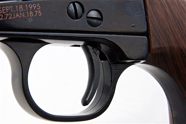 King Arms SAA .45 Peacemaker Revolver S - Electroplating Black (Version II, Gas Version)
