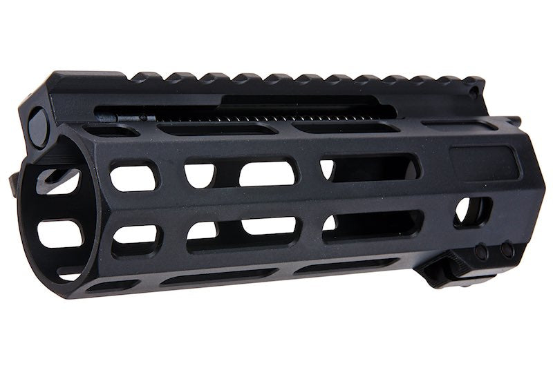 Maple Leaf 'Front Charging' M-Lok Handguard for WE / VFC / GHK M4 GBBR (CNC, 5.5 inch, Black)
