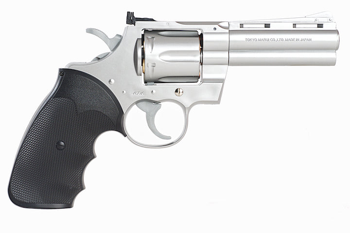 Tokyo Marui Spring Python 357 4 inch Airsoft Revolver (Stainless Silver)
