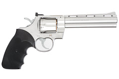 Tokyo Marui Python 357 Spring Airsoft Revolver (6 inch) - Stainless Silver