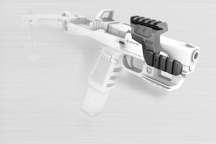 Recover Tactical 20/20 Stabilizers Brace Upper Rail - Black