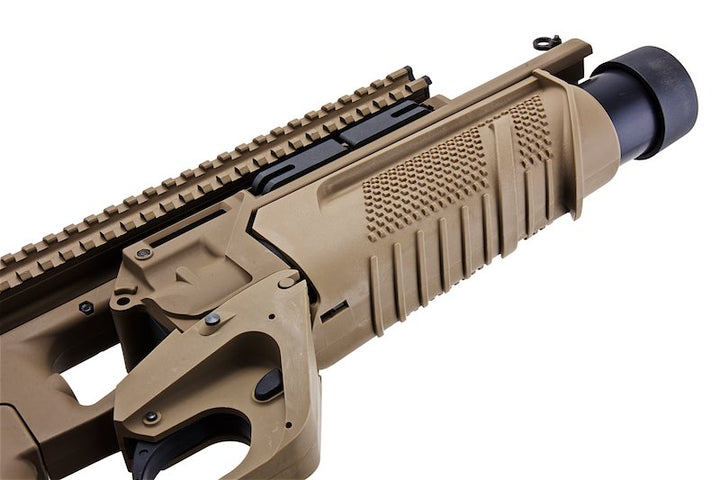 VFC MK13 MOD 0 Enhanced Grenade Launcher Module (Tan, Deluxe Version)