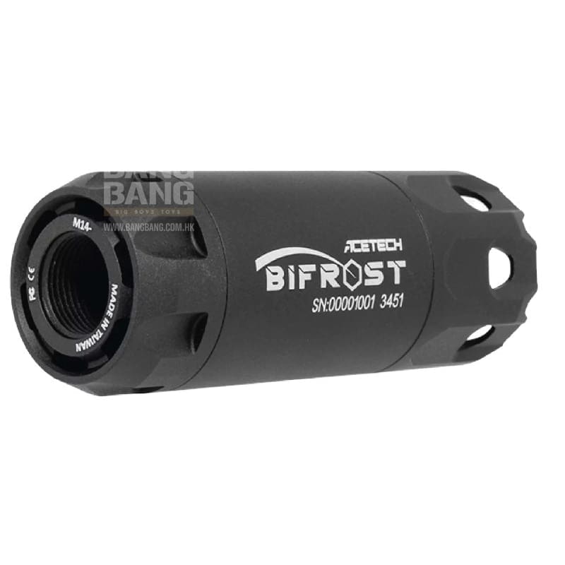 ACETECH Bifrost Tracer Unit (M14CCW) w/ Multi Color Flame Effect (RGB Rainbow) - BK - Bang Bang Airsoft