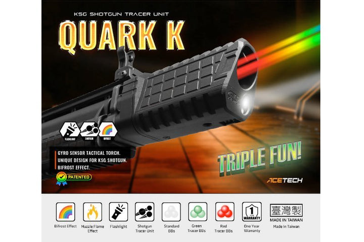 ACETECH KSG Shotgun Quark K Tracer Unit - Bang Bang Airsoft