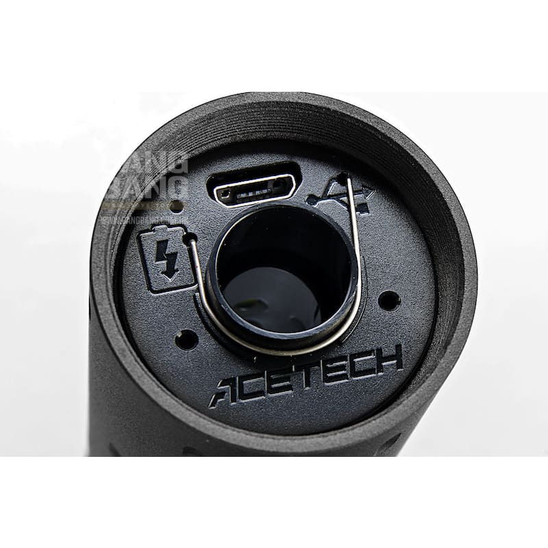 ACETECH Lighter BT Tracer Unit - Black (M14CCW) with M11 CW Adaptor & Micro USB charging cable - Bang Bang Airsoft