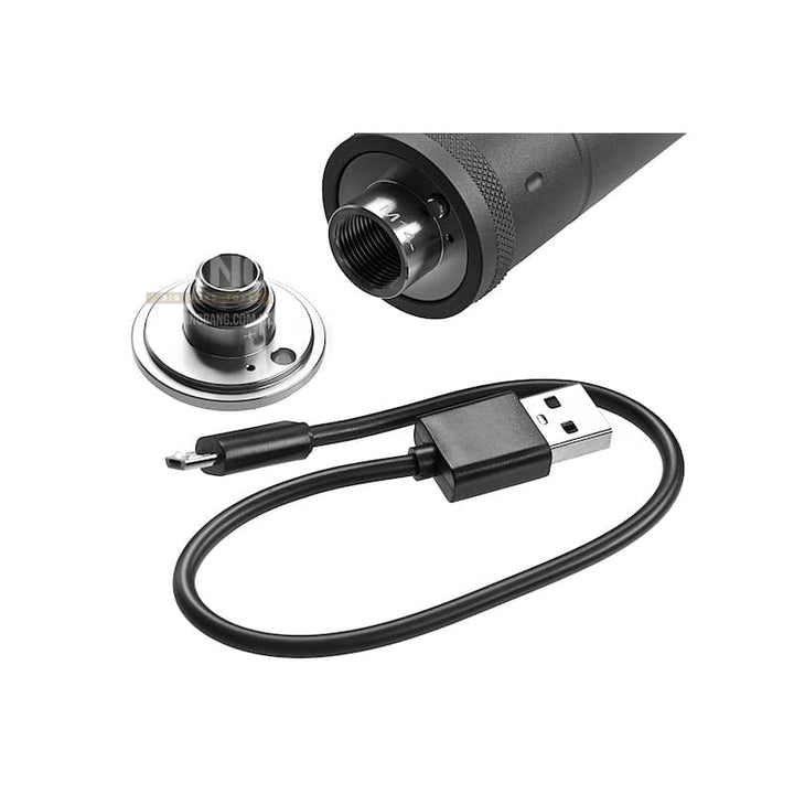 ACETECH Lighter BT Tracer Unit - Black (M14CCW) with M11 CW Adaptor & Micro USB charging cable - Bang Bang Airsoft