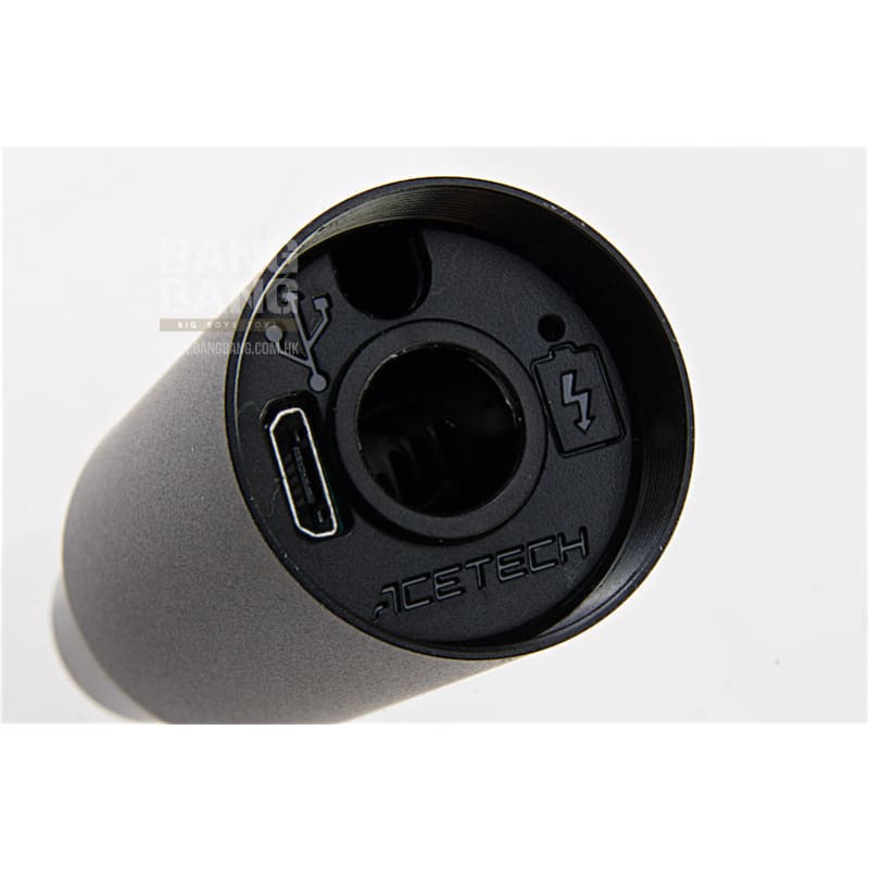 ACETECH Lighter S Pistol Tracer Suppressor (M11 CW Thread) w/ Adaptor (M11 CW to M14 CCW) - Bang Bang Airsoft