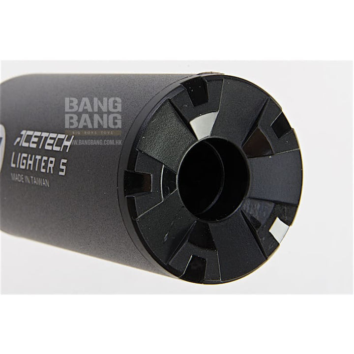 ACETECH Lighter S Pistol Tracer Suppressor (M11 CW Thread) w/ Adaptor (M11 CW to M14 CCW) - Bang Bang Airsoft