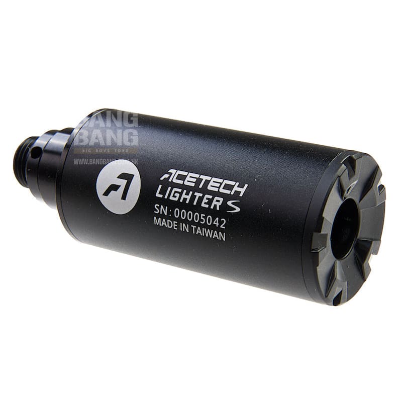 ACETECH Lighter S Pistol Tracer Suppressor (M14 CCW Thread) w/ Adaptor (M14 CCW to M11 CW) - Bang Bang Airsoft