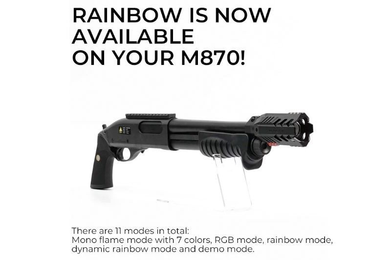 ACETECH Quark R Bifrost Tracer Unit (Design for 870 Shotgun Series) - Black - Bang Bang Airsoft