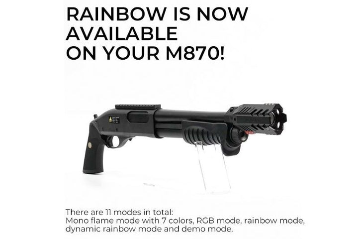 ACETECH Quark R Bifrost Tracer Unit (Design for 870 Shotgun Series) - Black - Bang Bang Airsoft