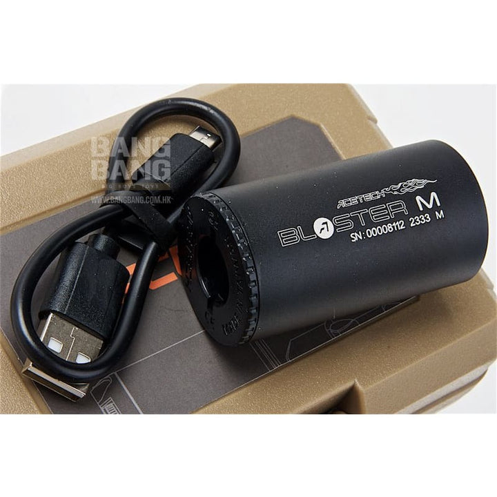 ACETECH Raider Tracer Unit w/ Blaster M (Flame Effect, M14CCW) - Tan - Bang Bang Airsoft