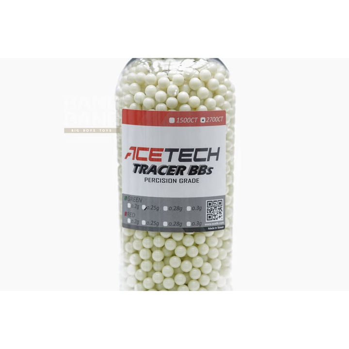 ACETECH TRACER 0.25g BBs 2700CT (Bottle) - Bang Bang Airsoft