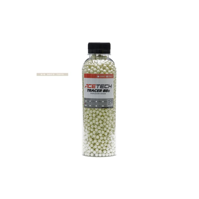 ACETECH TRACER 0.25g BBs 2700CT (Bottle) - Bang Bang Airsoft
