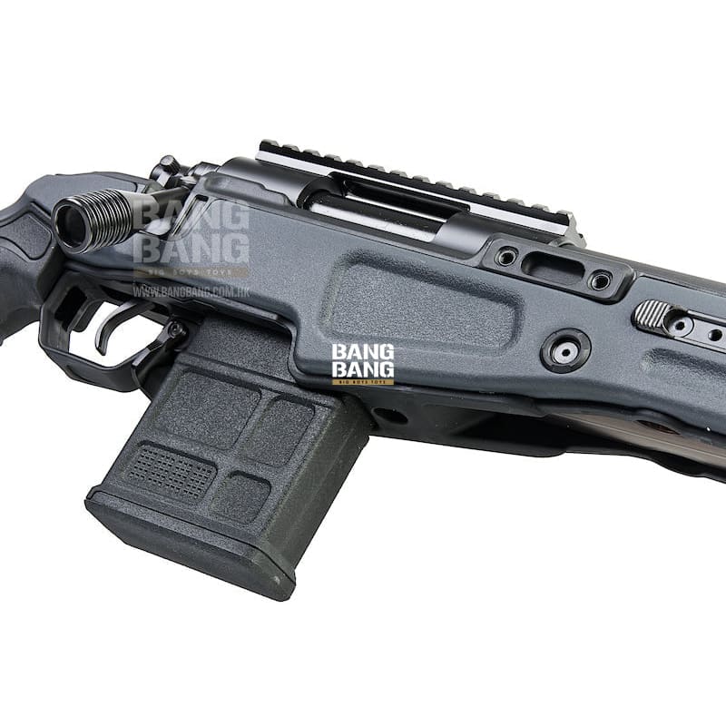Action Army AAC T10 Shorty Spring Airsoft Rifle ( GY) - Bang Bang Airsoft