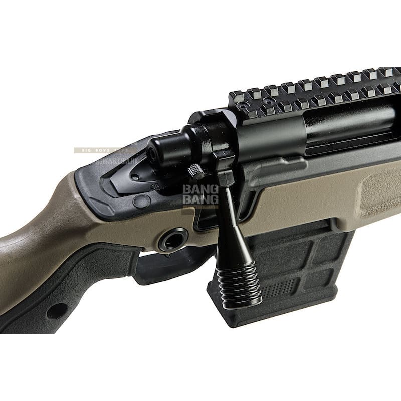 Action Army AAC T10 Spring Airsoft Rifle ( FDE) - Bang Bang Airsoft