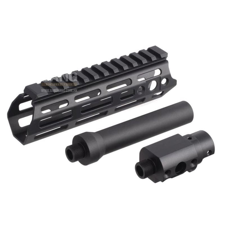 Action Army AAP 01 Aluminum Handguard - Black - Bang Bang Airsoft