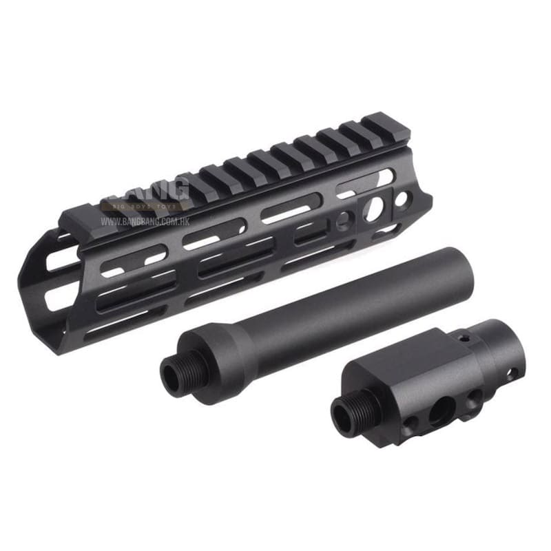 Action Army AAP - 01 Aluminum Handguard - Black - Bang Bang Airsoft