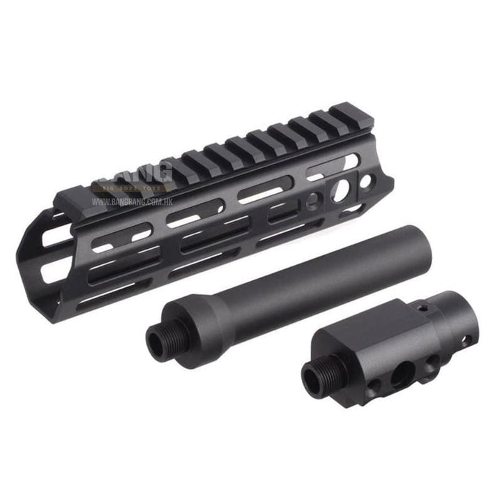 Action Army AAP - 01 Aluminum Handguard - Black - Bang Bang Airsoft