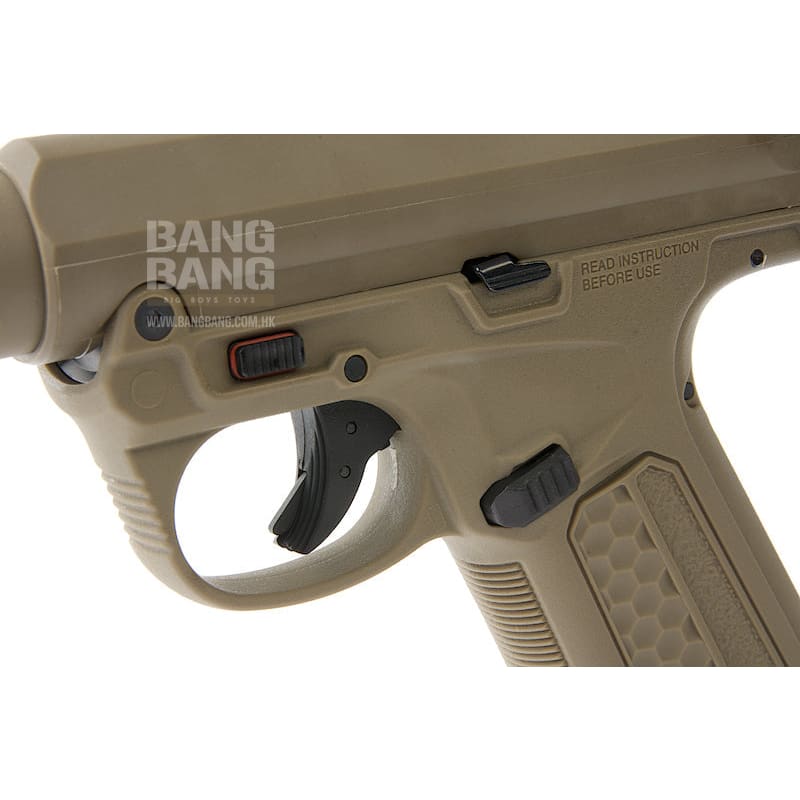 Action Army AAP - 01 Assassin GBB Pistol - FDE *** - Bang Bang Airsoft