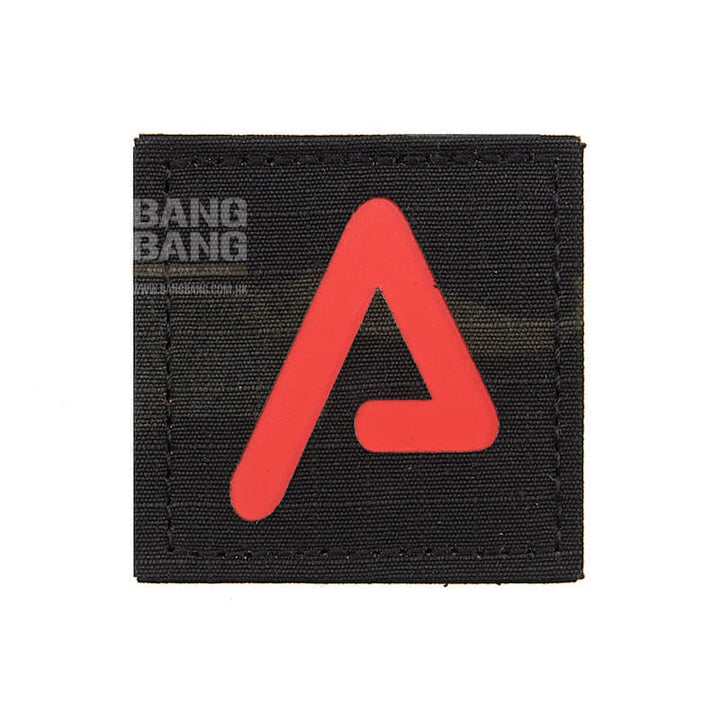 Agency Arms Premium Patches Multicam Black / Red 'A' - Bang Bang Airsoft