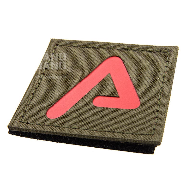 Agency Arms Premium Patches Ranger Green / Red 'A' *** - Bang Bang Airsoft