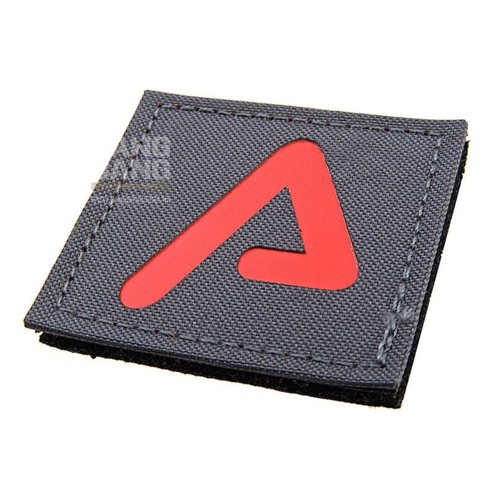 Agency Arms Premium Patches Wolf Grey / Red 'A' *** - Bang Bang Airsoft