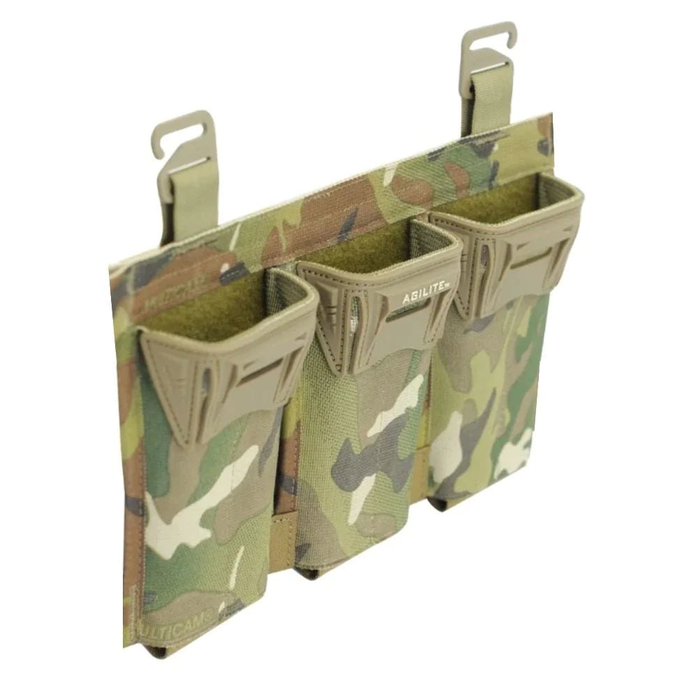 Agilite Pincer Placard Triple Magazine Pouch for M4 Type Magazine - Bang Bang Airsoft