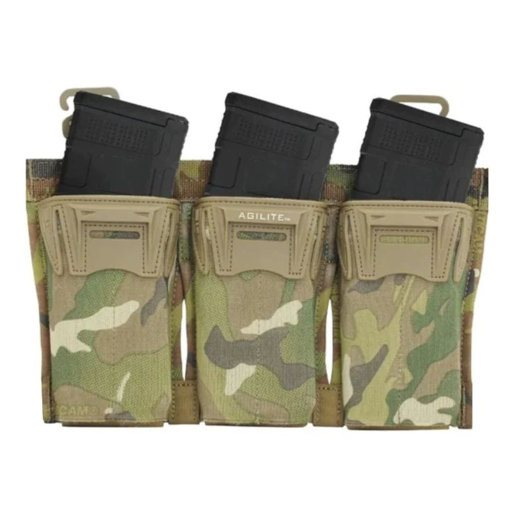 Agilite Pincer Placard Triple Magazine Pouch for M4 Type Magazine - Bang Bang Airsoft