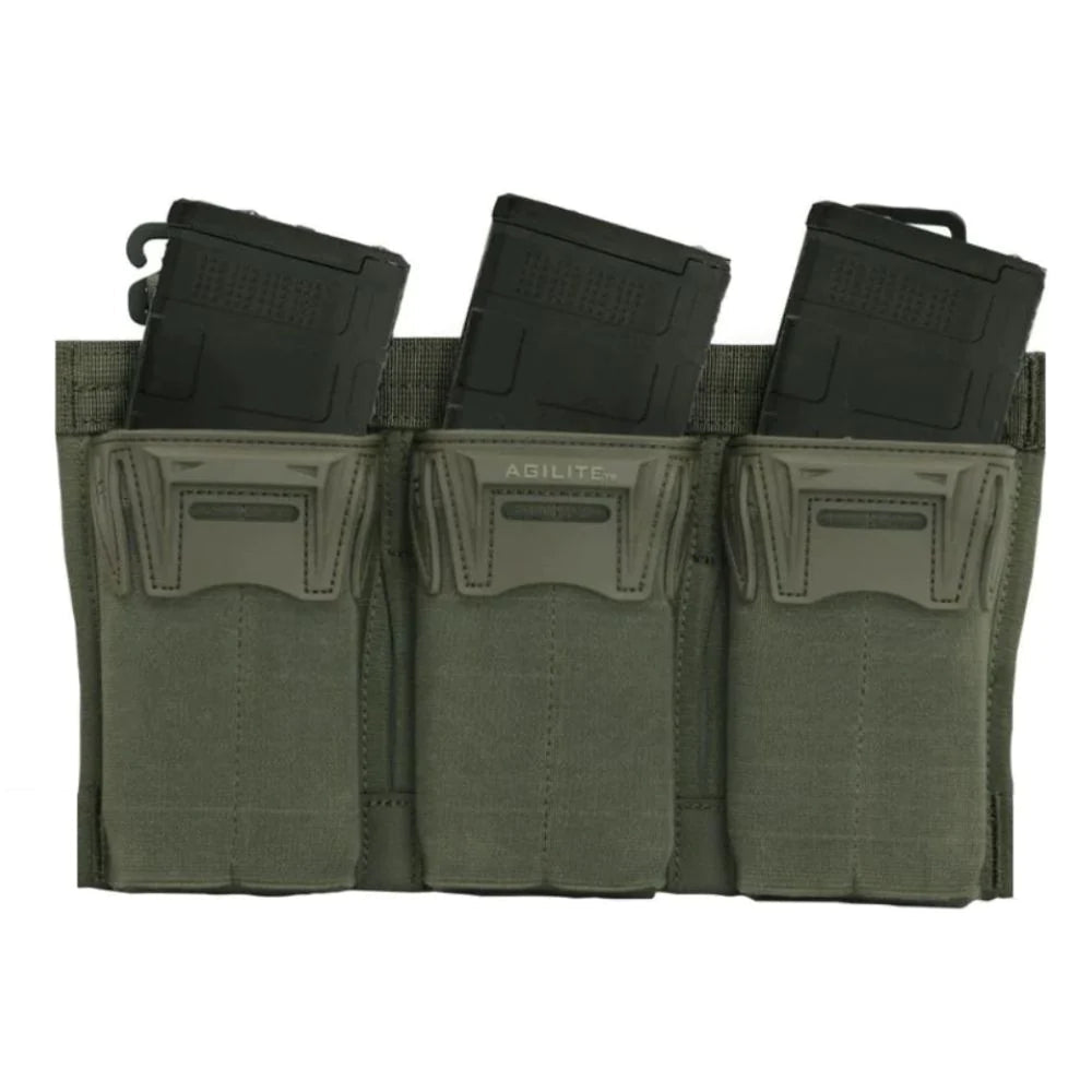 Agilite Pincer Placard Triple Magazine Pouch for M4 Type Magazine - Bang Bang Airsoft