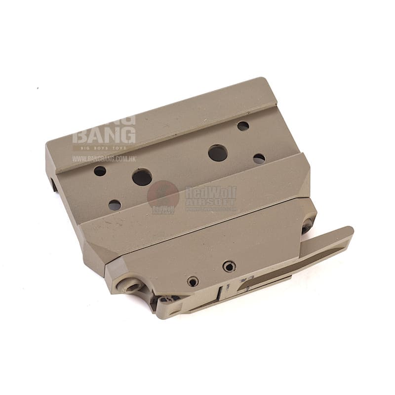 AIM BOBRO Style T1 QD Mount with Riser - DE - Bang Bang Airsoft