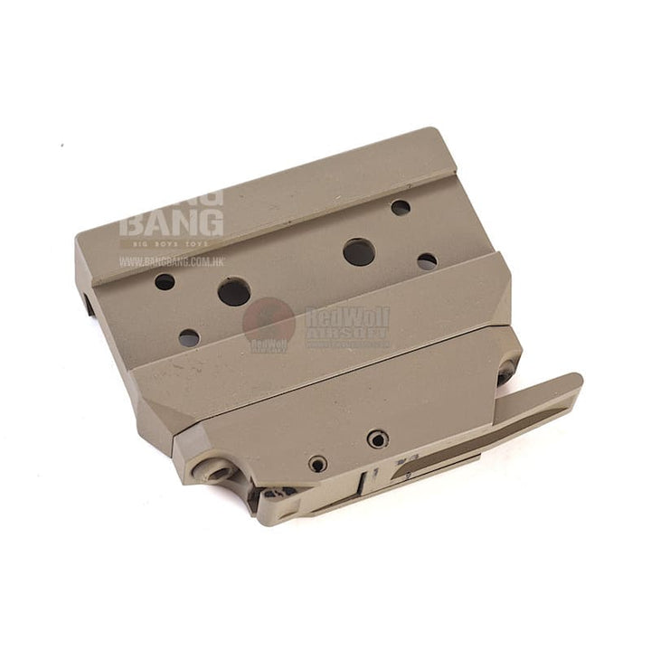 AIM BOBRO Style T1 QD Mount with Riser - DE - Bang Bang Airsoft