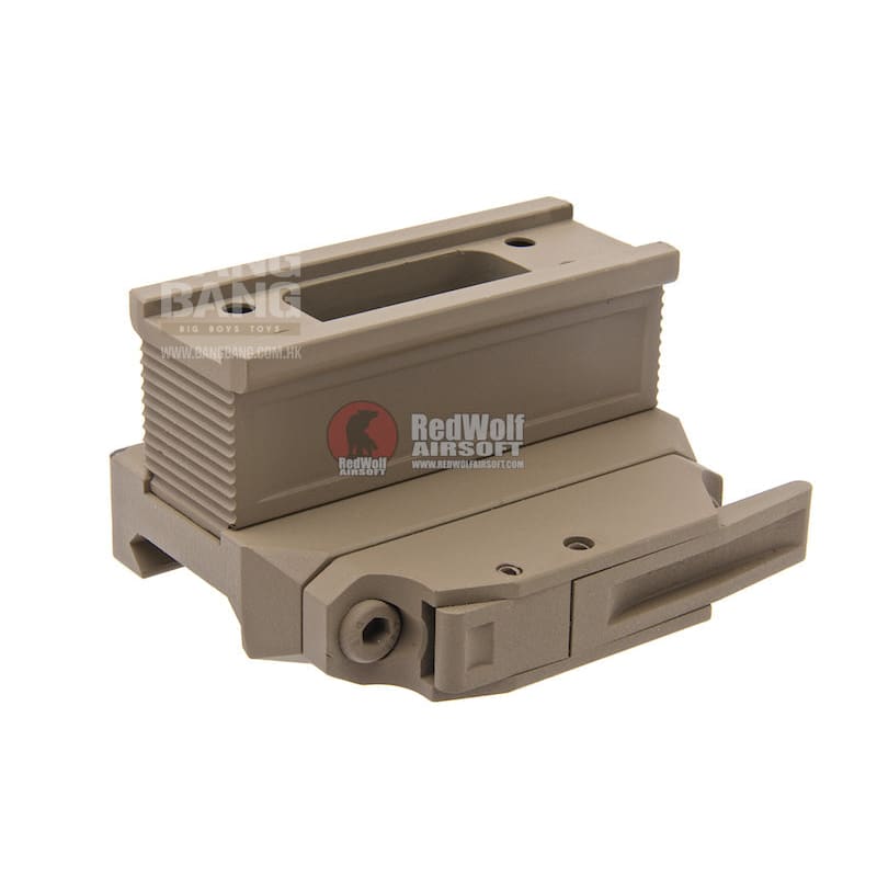 AIM BOBRO Style T1 QD Mount with Riser - DE - Bang Bang Airsoft