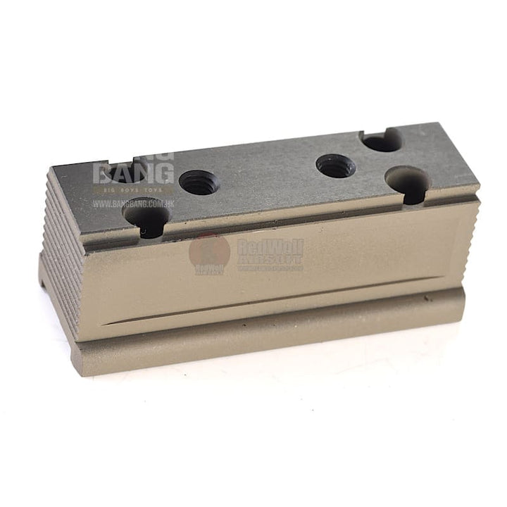 AIM BOBRO Style T1 QD Mount with Riser - DE - Bang Bang Airsoft
