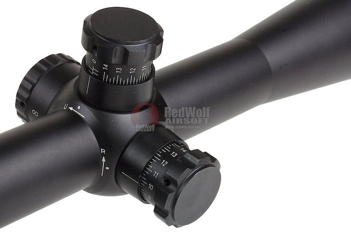 AIM - O Rifle Scope 3.5 - 10x40E - SF (Red / Green Reticle) - BK - Bang Bang Airsoft