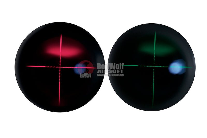 AIM - O Rifle Scope 3.5 - 10x40E - SF (Red / Green Reticle) - BK - Bang Bang Airsoft
