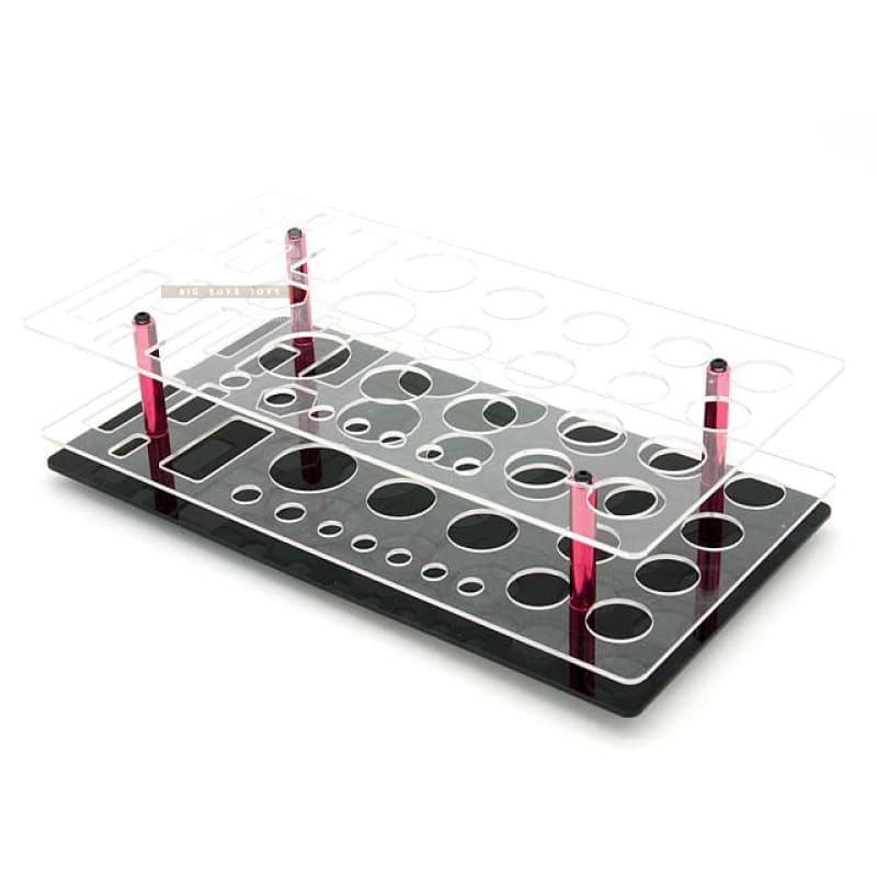 AIP Acrylic Shelf Tool Stand - 33holes - Bang Bang Airsoft