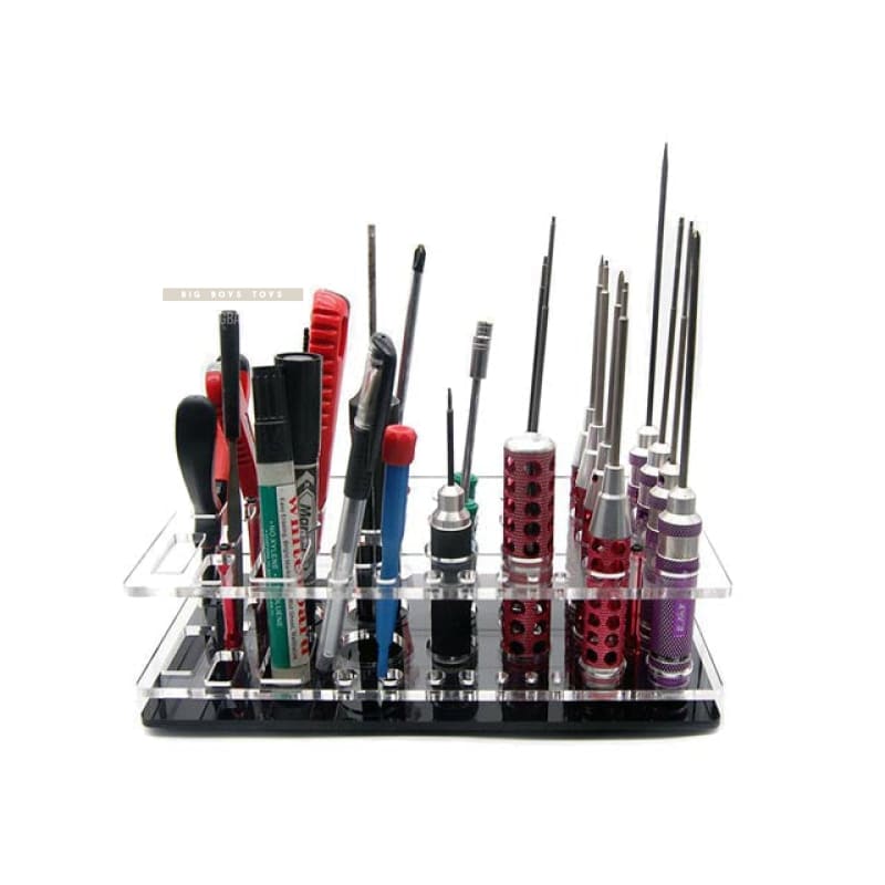 AIP Acrylic Shelf Tool Stand - 33holes - Bang Bang Airsoft