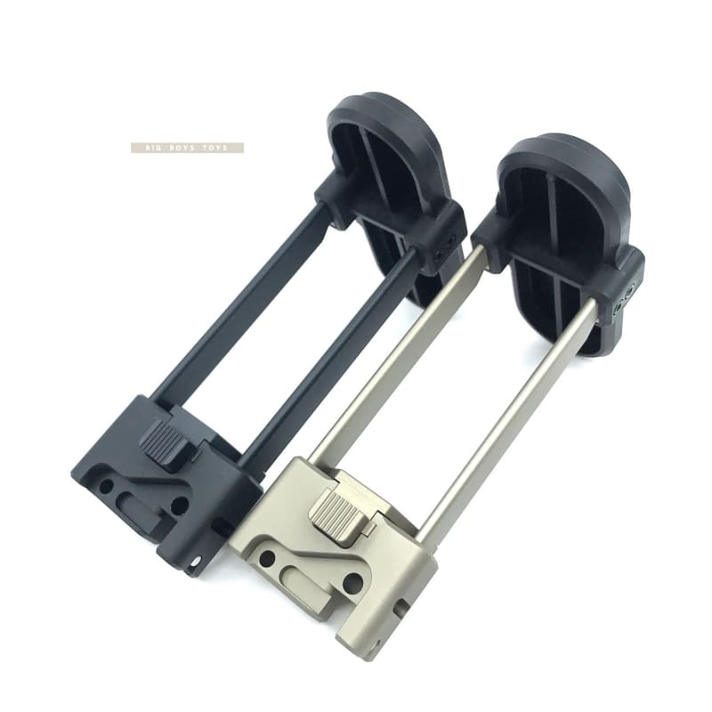 Airsoft artisan retractable stock for kwa mp9/tp9 (type b)