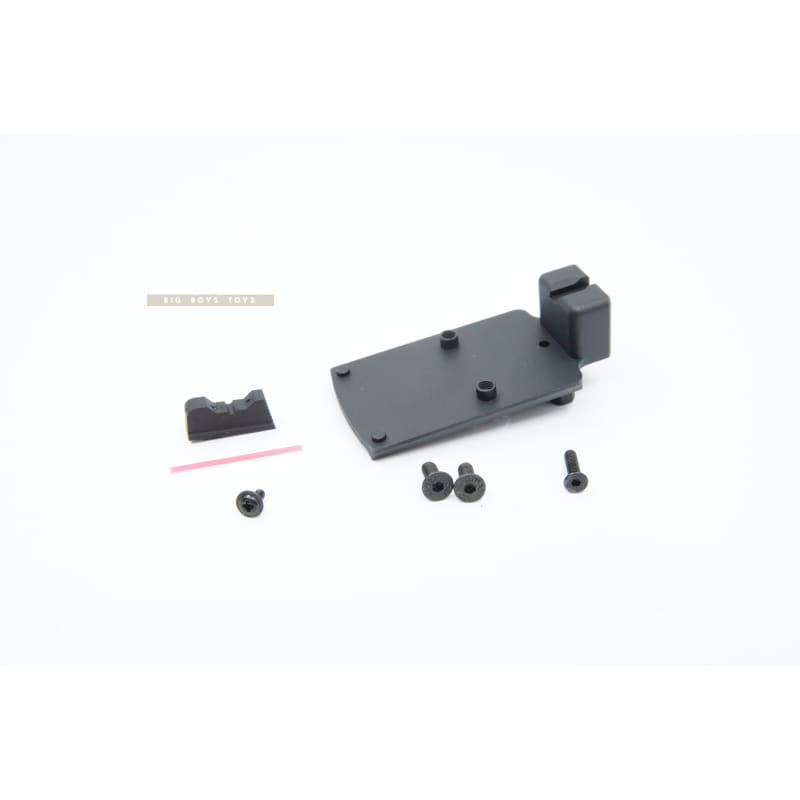 Airsoft artisan rmr mount with sight for we glock series red