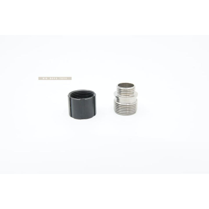 AIRSOFT ARTISAN STAINLESS STEEL MUZZLE ADAPTOR FOR WE PISTOL (11MM CW TO 14MM CCW) - Bang Bang Airsoft