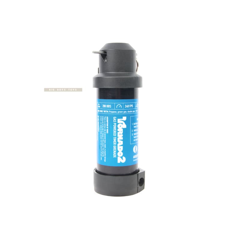 Airsoft innovations Tornado 2 Timer Frag Grenade - Black - Bang Bang Airsoft