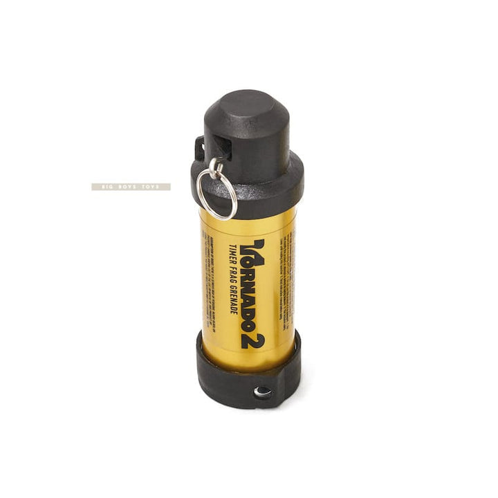Airsoft innovations Tornado 2 Timer Frag Grenade - Gold - Bang Bang Airsoft