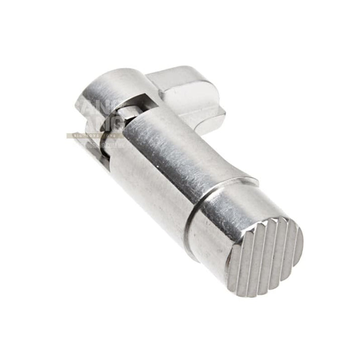 Airsoft Masterpiece 1911 Magazine Release (Steel) - Silver - Bang Bang Airsoft