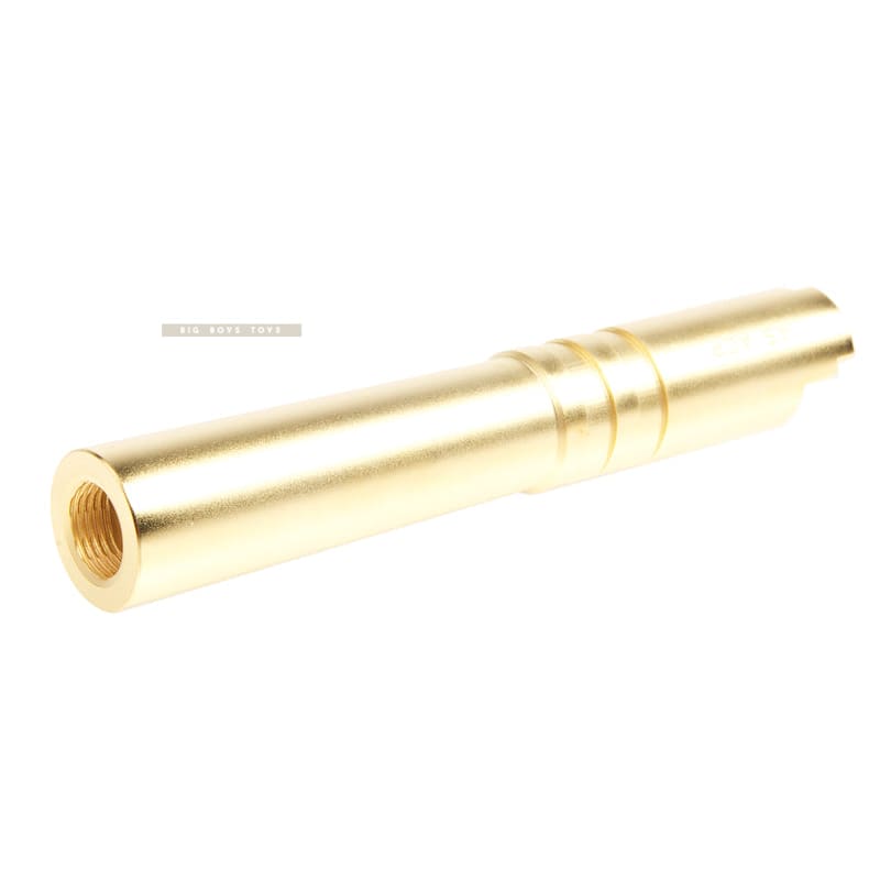 Airsoft Masterpiece .45 ACP Stainless Steel Threaded Fix Outer Barrel for Tokyo Marui Hi - Capa 4.3 GBB - GD - Bang Bang Airsoft